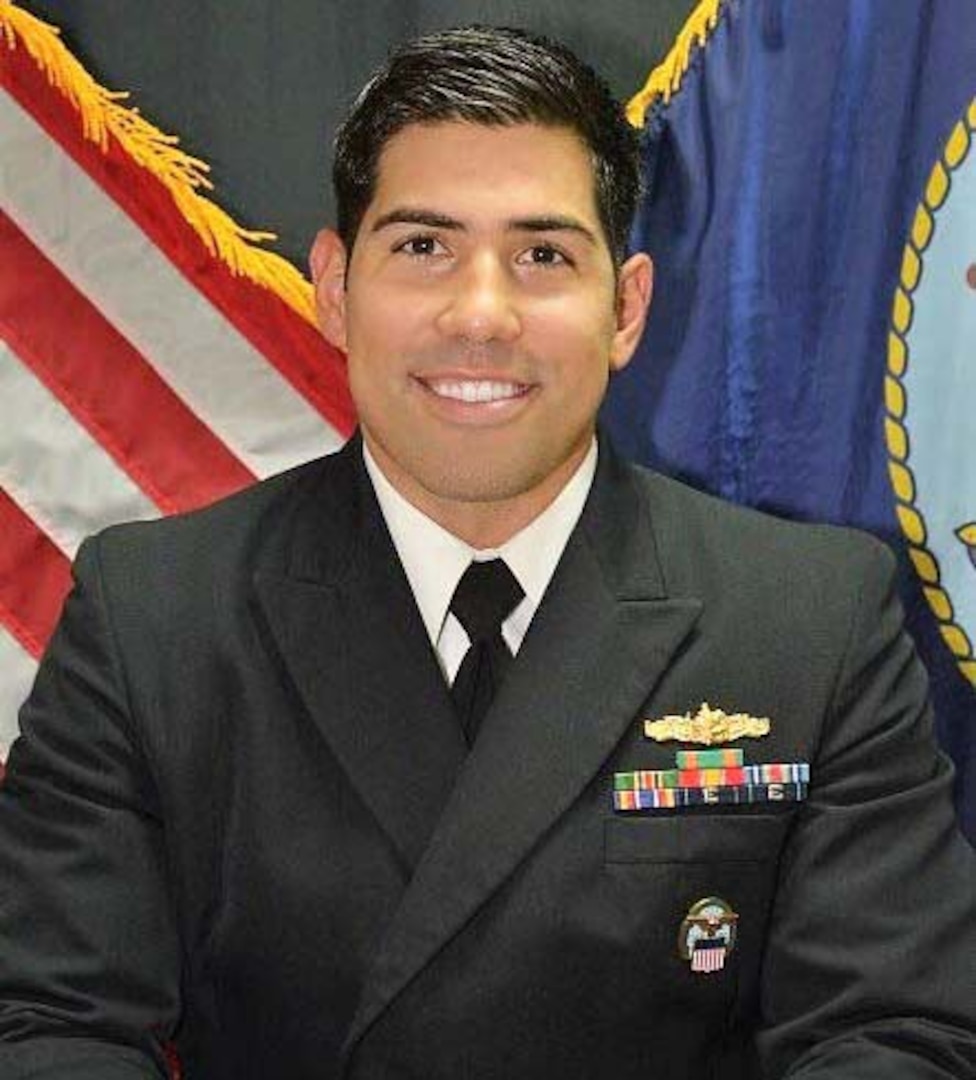 Official photo of Navy Lt. Jonathan Gazaille