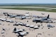 Members of the community attend the Dyess Big Country Air and Space Expo at Dyess Air Force Base, Texas, May 12, 2018. The base was opened to the public to educate them on the mission and capabilities of the United States military. The expo included performances from various aerial demonstration teams such as the Twin Tigers aerobatic team, Tora! Tora! Tora!, the F-16 Viper Demonstration Team and more. (U.S. Air Force photo by Senior Airman Shannon Hall)