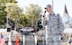 U.S. Air Force Col. Wiley Barnes, 517th Training Group commander, provides closing remarks for the Defense Language Institute Foreign Language Center at the Presideo of Monterey, California, May 11, 2018. Language Day is the one day the general public can visit the Presideo of Monterey and learn about the mission and work done by DLIFLC.