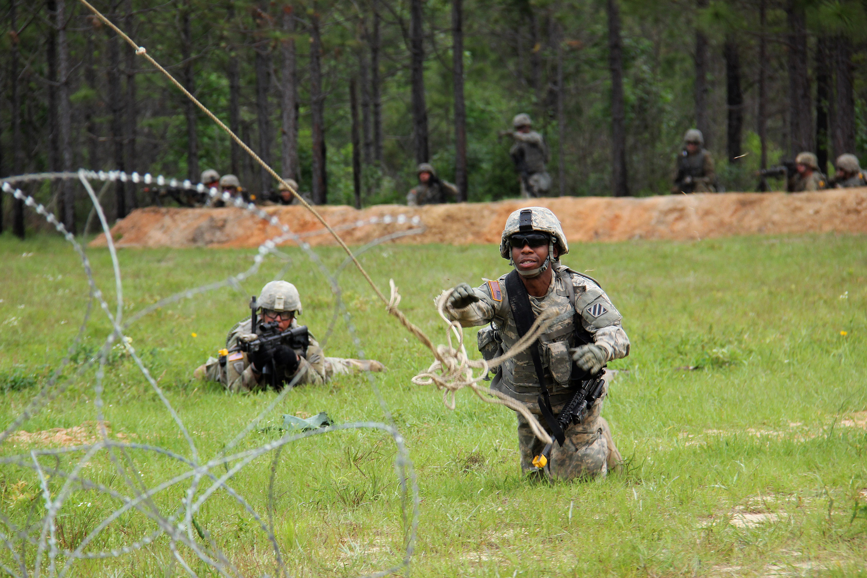 Tossing a Grappling Hook