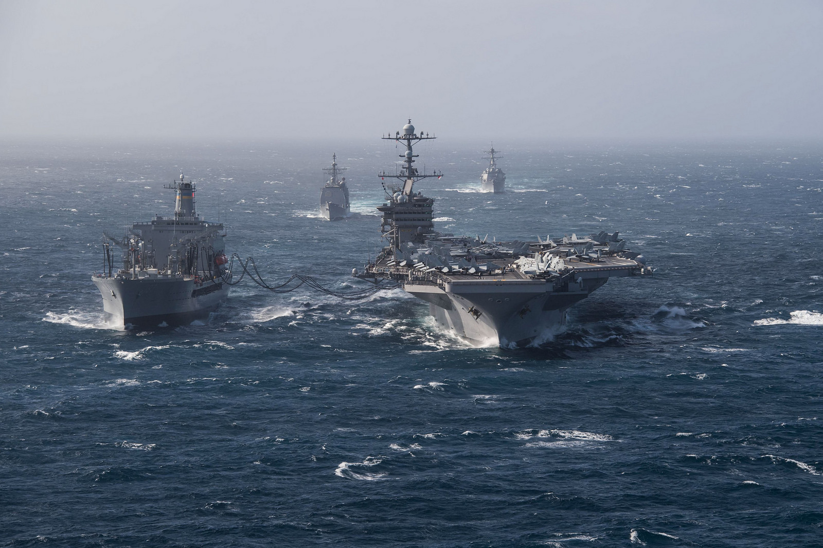 Carrier Strike Group 3 Completes Group Sail > United States Navy ...