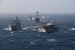 Carrier Strike Group 3 completes group sail training