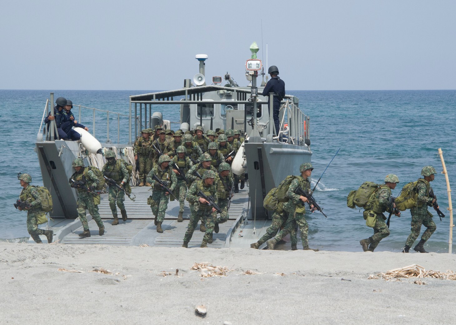 Balikatan 18: AFP, US military forces conduct combined Amphibious Exercise
