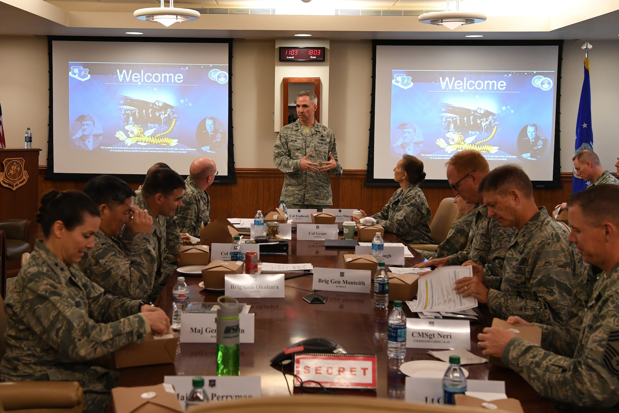14th Air Force Commander’s Conference 2018