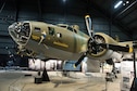 Boeing B-17F Memphis Belle on display in the WWII Gallery at the National Museum of the United States Air Force. B-17's  flew in every combat zone during World War II, but its most significant service was over Europe. Along with the B-24 Liberator, the B-17 formed the backbone of the USAAF strategic bombing force, and it helped win the war by crippling Germany’s war industry.  (U.S. Air Force photo by Ken LaRock)