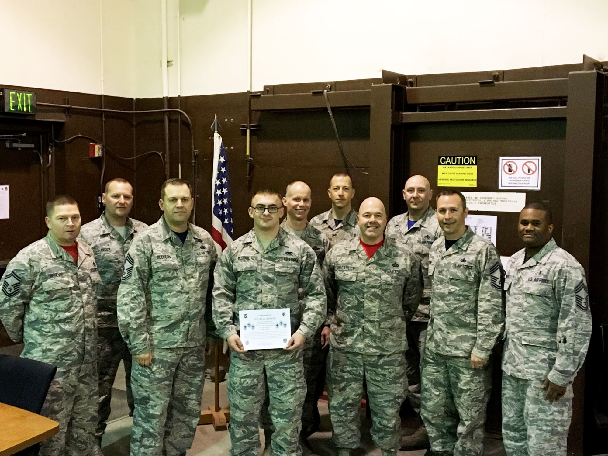 Arctic Warrior Chiefs’ Group Choice Award winner of the Month – May 2018