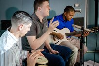 Rock Trio on the Radio