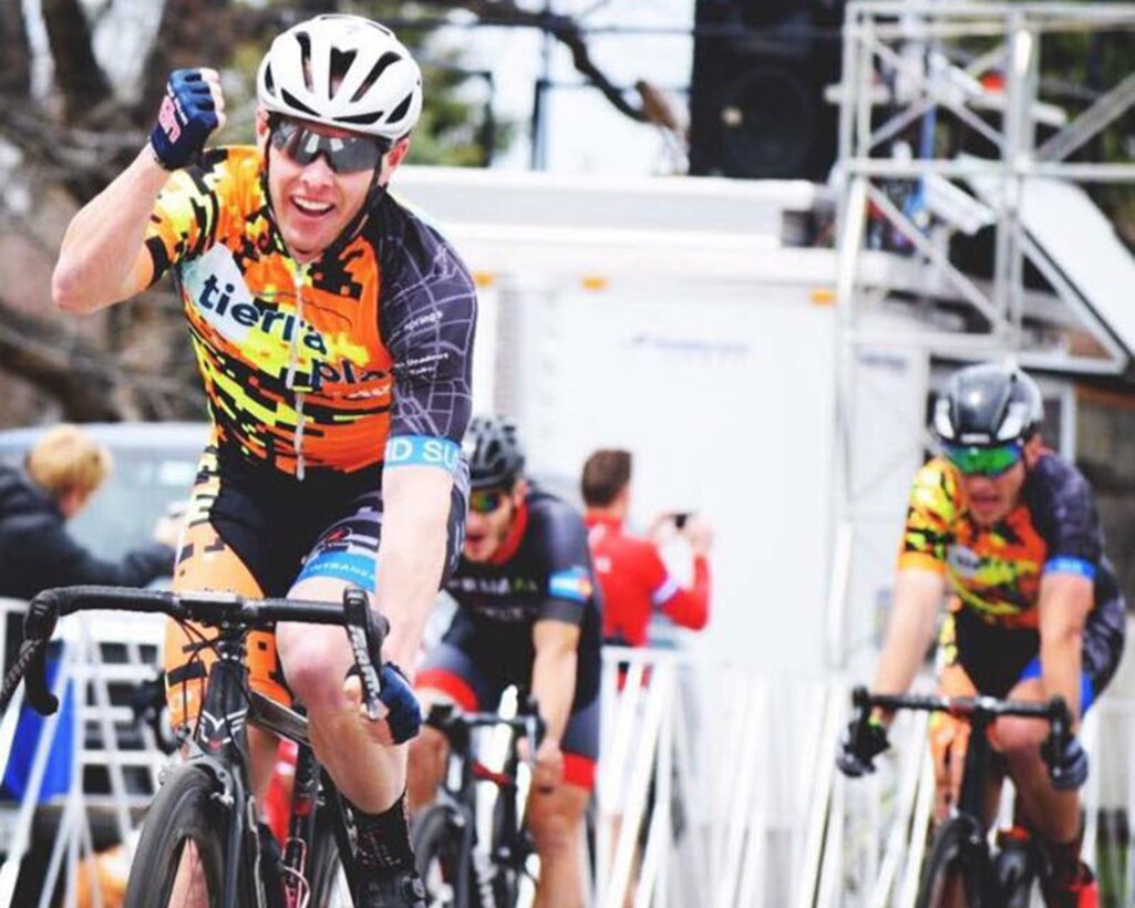 Maj. Ian Holt was named the Air Force Male Athlete of the Year.