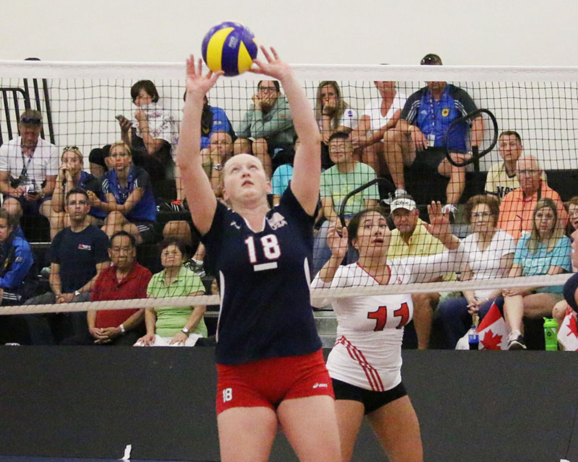 Capt. Abby Hall was named the Air Force Female Athlete of the Year.