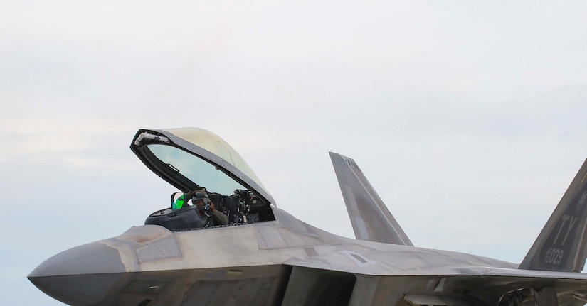 Air Combat Command's F-22 Raptor Demonstration Team performed for spectators during Tampa Bay AirFest 2018 at MacDill Air Force Base, Fla., May 12-13, 2018.