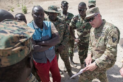 The Vermont National Guard and Senegalese Armed Forces engineers are renovating the firing range through their State Partnership Program relationship.