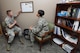 Capt. Daniel Gibson, 92nd Medical Operation Squadron psychologist, conducts one-on-one counseling with Senior Airman Jasmine Dougherty, 92nd Medical Operation Squadron Alcohol Drug Abuse Prevention Treatment technician, May 4, 2018 at Fairchild Air Force Base, Wash. (U.S. Air Force photo by Staff Sgt. Samantha Krolikowski)