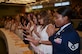 Trident Technical College dental hygienists recite the hygienist’s oath during graduation, May 3, 2018 in Charleston, S.C.