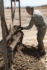 The Vermont National Guard and Senegalese Armed Forces engineers are renovating the firing range through their State Partnership Program relationship.