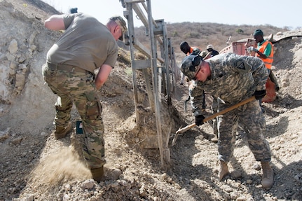 The Vermont National Guard and Senegalese Armed Forces engineers are renovating the firing range through their State Partnership Program relationship.