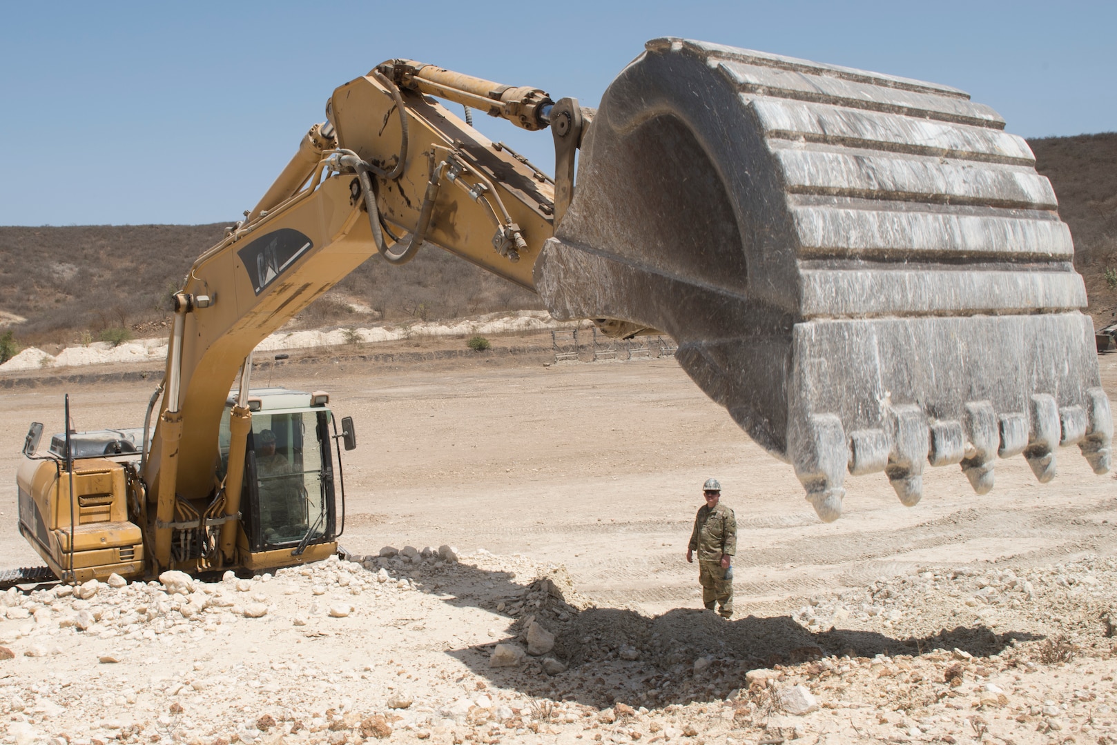 The Vermont National Guard and Senegalese Armed Forces engineers are renovating the firing range through their State Partnership Program relationship.