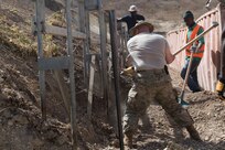 The Vermont National Guard and Senegalese Armed Forces engineers are renovating the firing range through their State Partnership Program relationship.