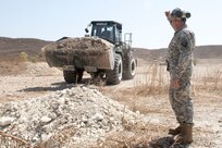 The Vermont National Guard and Senegalese Armed Forces engineers are renovating the firing range through their State Partnership Program relationship.