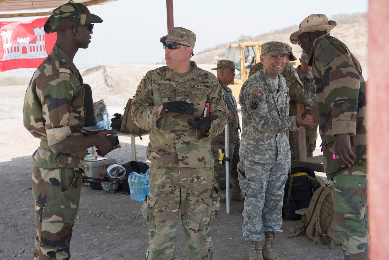 The Vermont National Guard and Senegalese Armed Forces engineers are renovating the firing range through their State Partnership Program relationship.