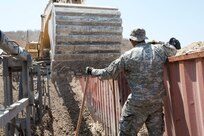 The Vermont National Guard and Senegalese Armed Forces engineers are renovating the firing range through their State Partnership Program relationship.