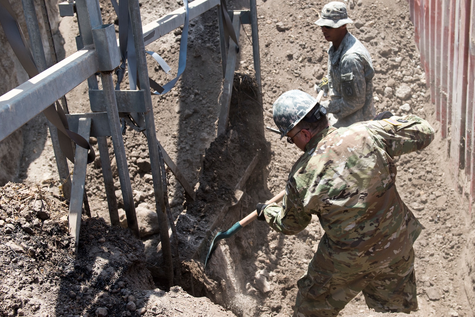 The Vermont National Guard and Senegalese Armed Forces engineers are renovating the firing range through their State Partnership Program relationship.