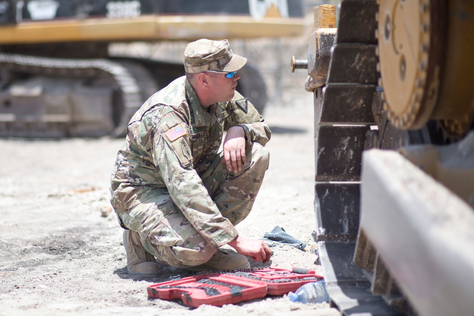 The Vermont National Guard and Senegalese Armed Forces engineers are renovating the firing range through their State Partnership Program relationship.