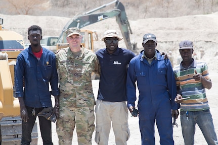 The Vermont National Guard and Senegalese Armed Forces engineers are renovating the firing range through their State Partnership Program relationship.