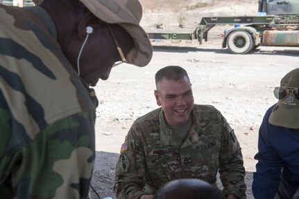 The Vermont National Guard and Senegalese Armed Forces engineers are renovating the firing range through their State Partnership Program relationship.