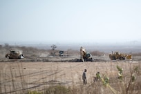 The Vermont National Guard and Senegalese Armed Forces engineers are renovating the firing range through their State Partnership Program relationship.