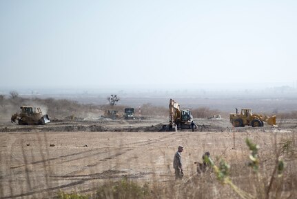 The Vermont National Guard and Senegalese Armed Forces engineers are renovating the firing range through their State Partnership Program relationship.