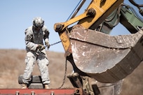 The Vermont National Guard and Senegalese Armed Forces engineers are renovating the firing range through their State Partnership Program relationship.