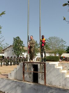 The Vermont National Guard and Senegalese Armed Forces engineers are renovating the firing range through their State Partnership Program relationship.