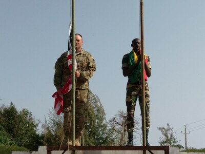 The Vermont National Guard and Senegalese Armed Forces engineers are renovating the firing range through their State Partnership Program relationship.