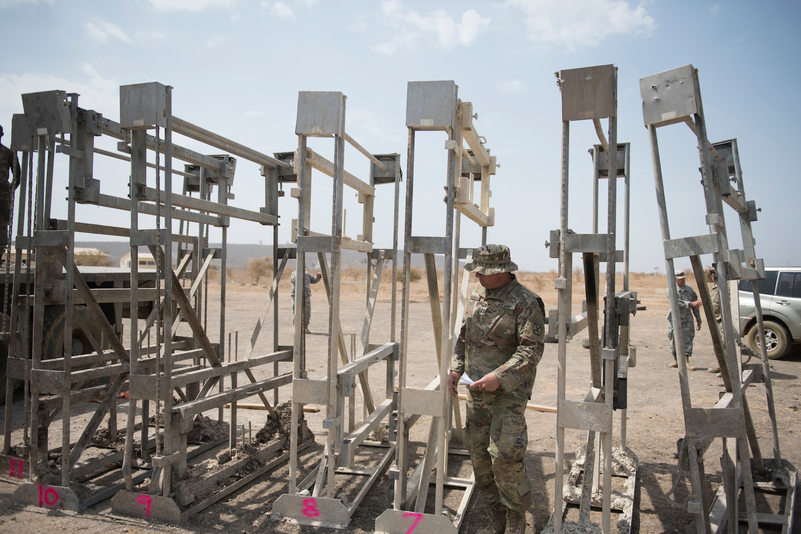 The Vermont National Guard and Senegalese Armed Forces engineers are renovating the firing range through their State Partnership Program relationship.