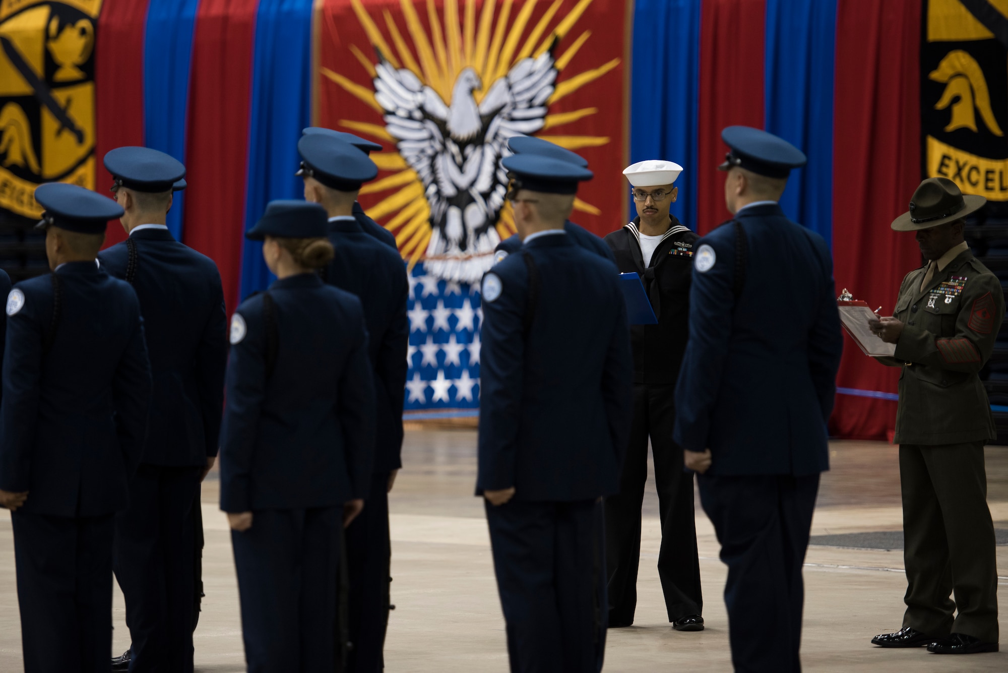 Air Force soars during the 2018 National High School Drill Team Championships