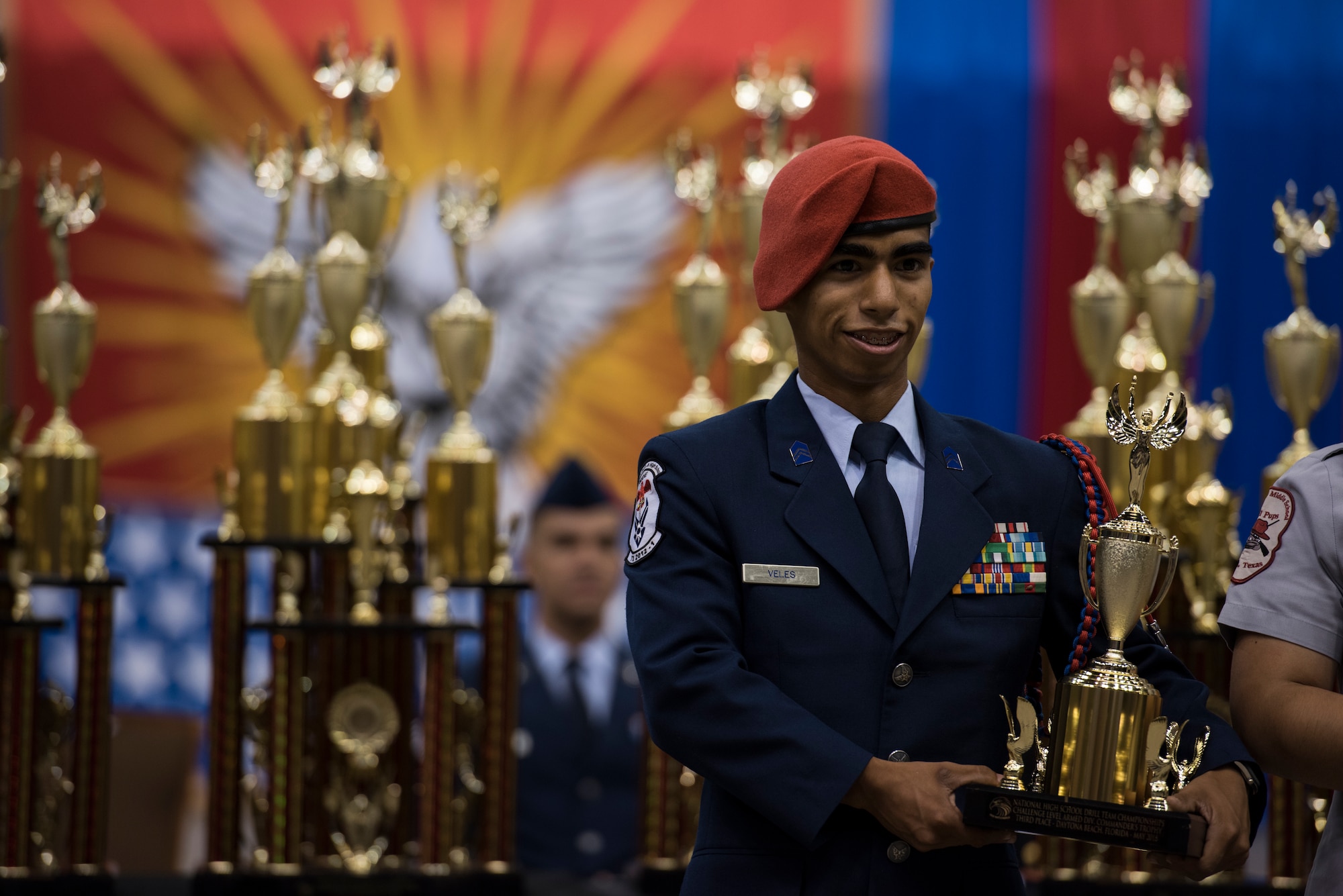 Air Force soars during the 2018 National High School Drill Team Championships