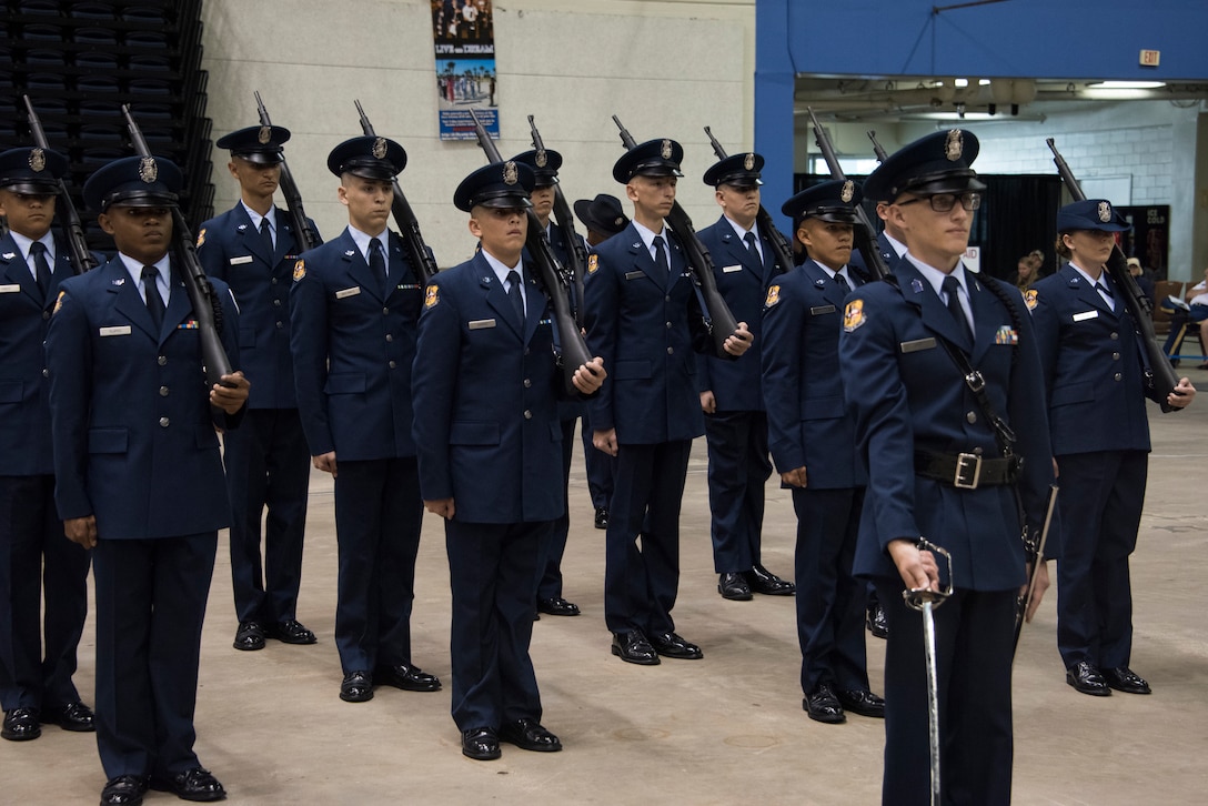Air Force soars during the 2018 National High School Drill Team Championships