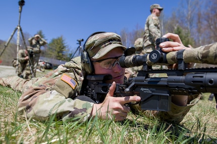 Soldiers with C Troop, 1-172nd CAV, and Charlie Troop, 3rd Squadron, 71st Cavalry Regiment, 10th MTN DIV, trained in preparation for the Army sniper course.