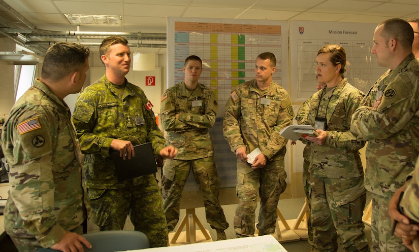 Army Reserve works with NATO allies to sustain life on the battlefield … virtually