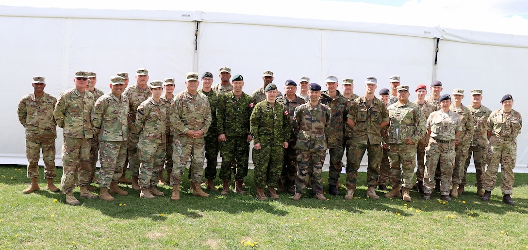 Army Reserve works with NATO allies to sustain life on the battlefield … virtually