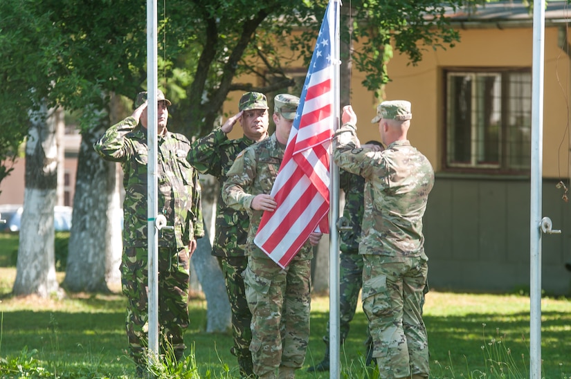 Romanian, U.S. Army Reserve engineers celebrate 4 years of combined construction efforts