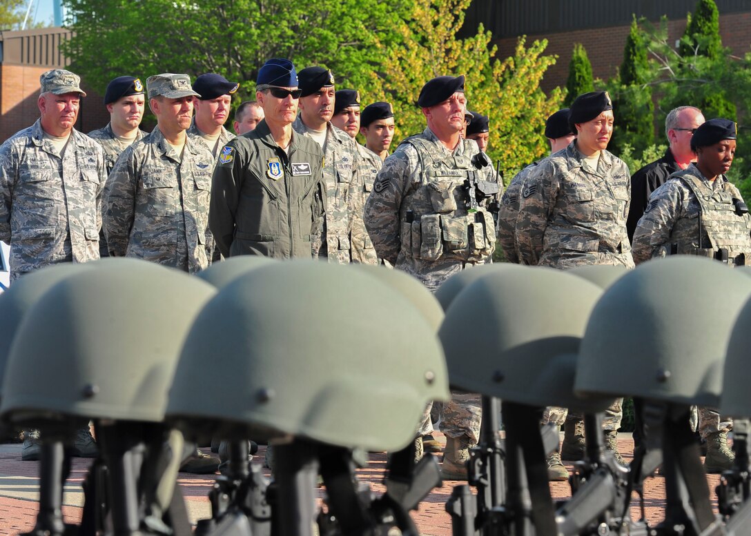 Col. Dan Sarachene, 910th AW commander, issued a proclamation recognizing National Police Week.