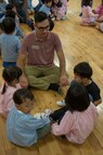 Iwakuni volunteers visit Josho Hoikuen preschool