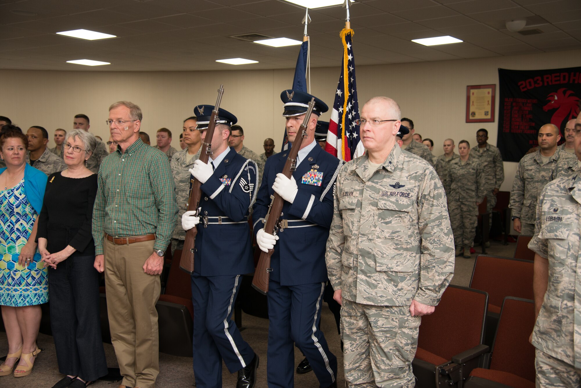 203rd RED HORSE welcomes new commander