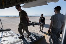 Members of the 86th Aeromedical Evacuation Squadron worked hand in hand with Hellenic service members to improve on joint aeromedical evacuation operations during exercise Stolen Cerberus V.