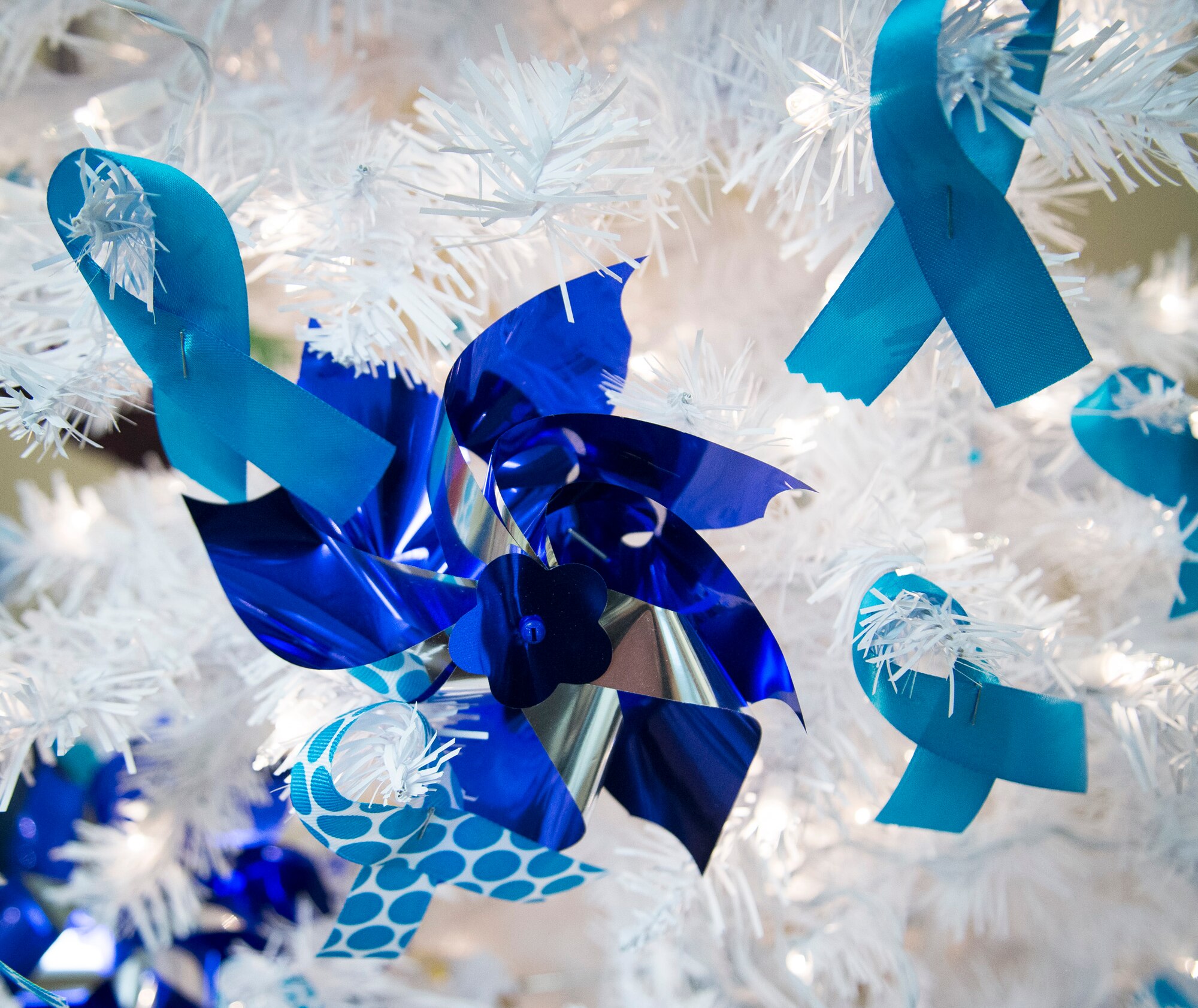 Pinwheel Gardens and Blue Ribbon Trees raise awareness for child abuse