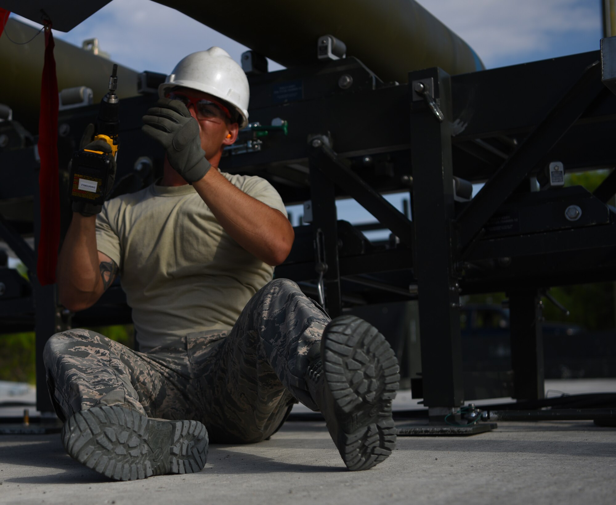 7th MUNS completes first bomb build on new MAC Pad