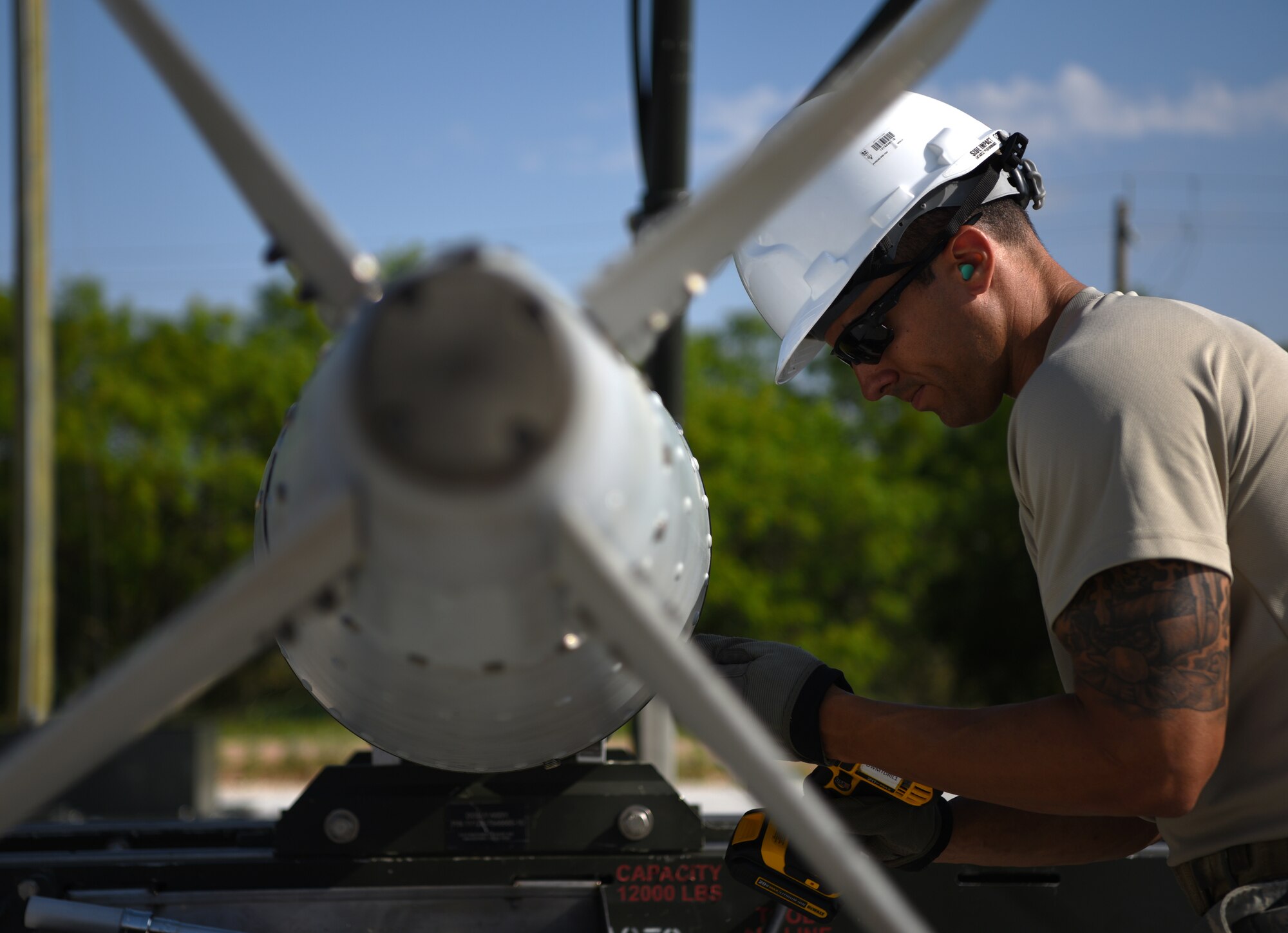 7th MUNS completes first bomb build on new MAC Pad