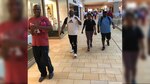 Members of the Defense Contract Management Agency International Region conduct the 2018 Walk to Wellness 5K in The Galleria mall Houston, Texas on May 2. This was the first walk the group conducted in an indoor setting, which allowed all employees to safely participate. (DCMA photo by Johanna Akinfenwa)