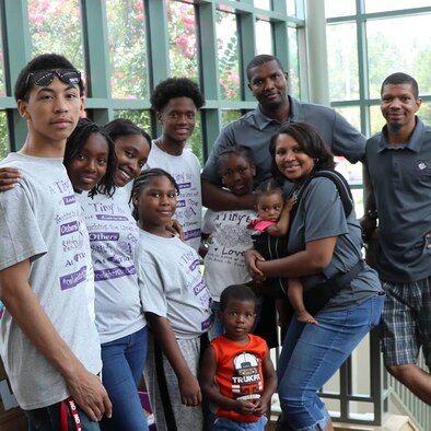 Members of the Ruth family at "A 'Tiny' Bit of Love" event  in South Carolina. (Courtesy photo)